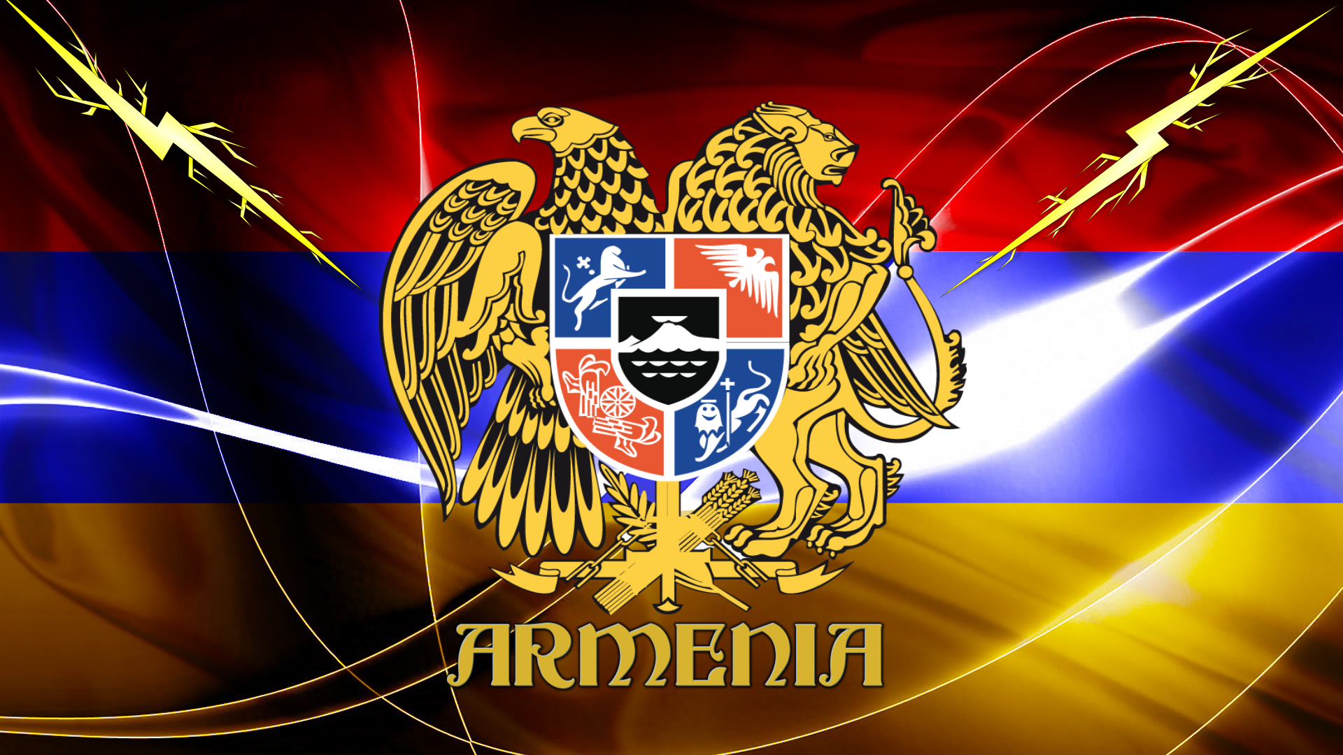 Красивый герб Армении