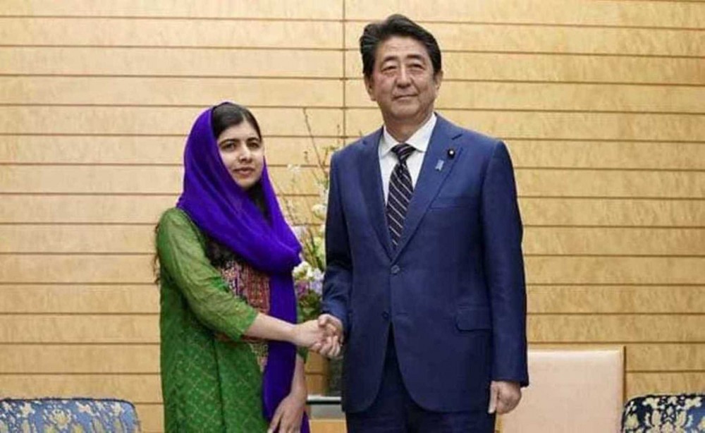 Malala Yusufzay ilk dəfə Tokioda