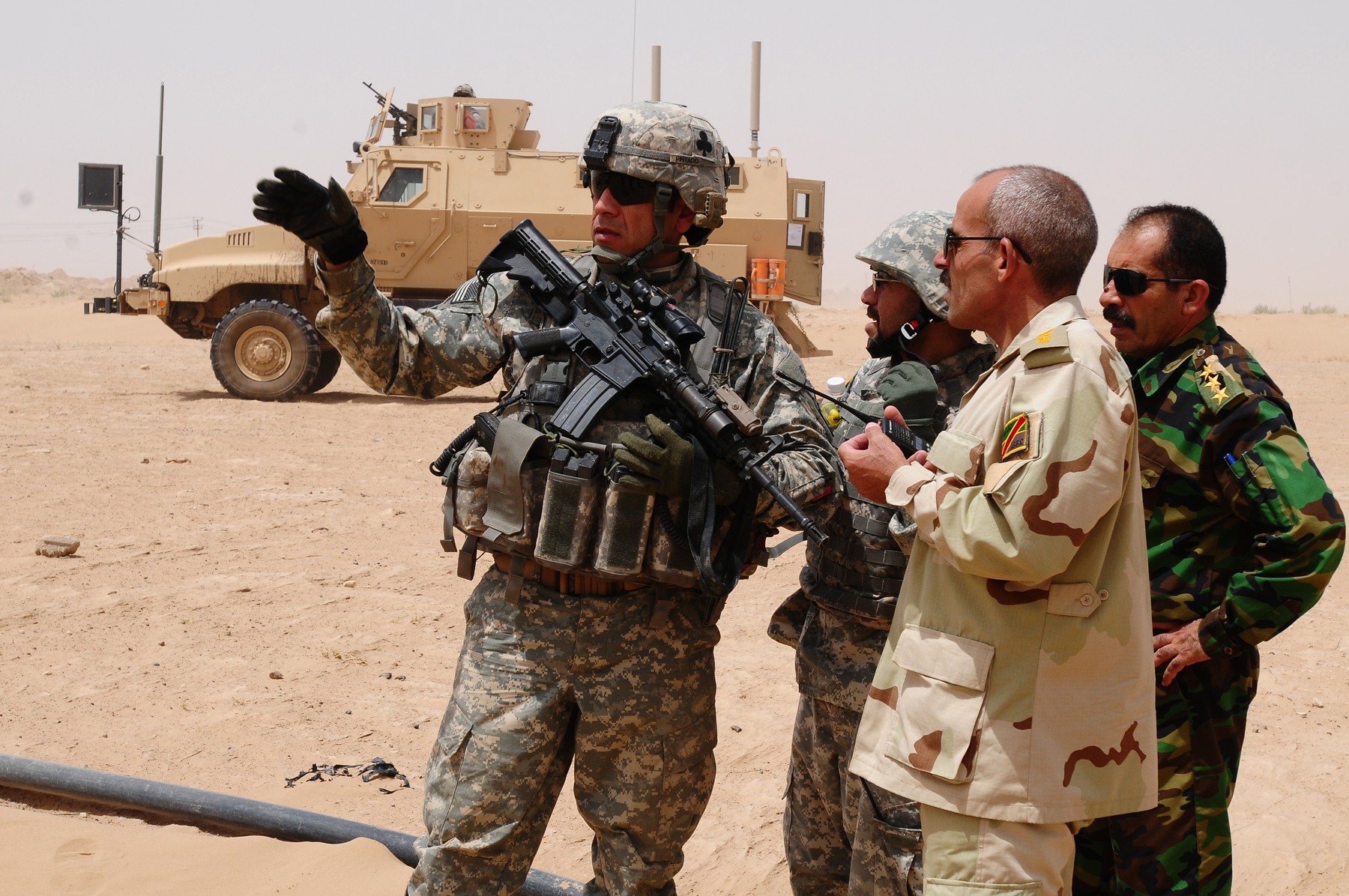 Грузия ирак. American-led intervention in Iraq.