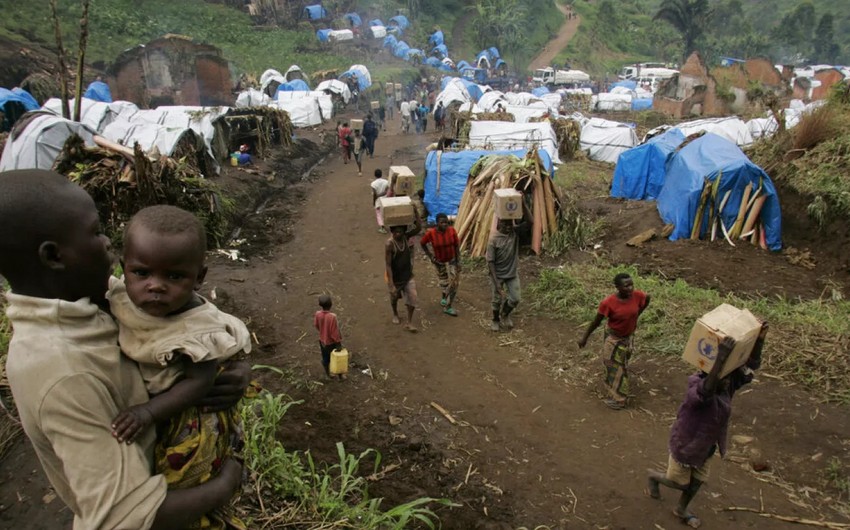 BMT: Konqoda 6 milyona yaxın insan evlərini tərk edib